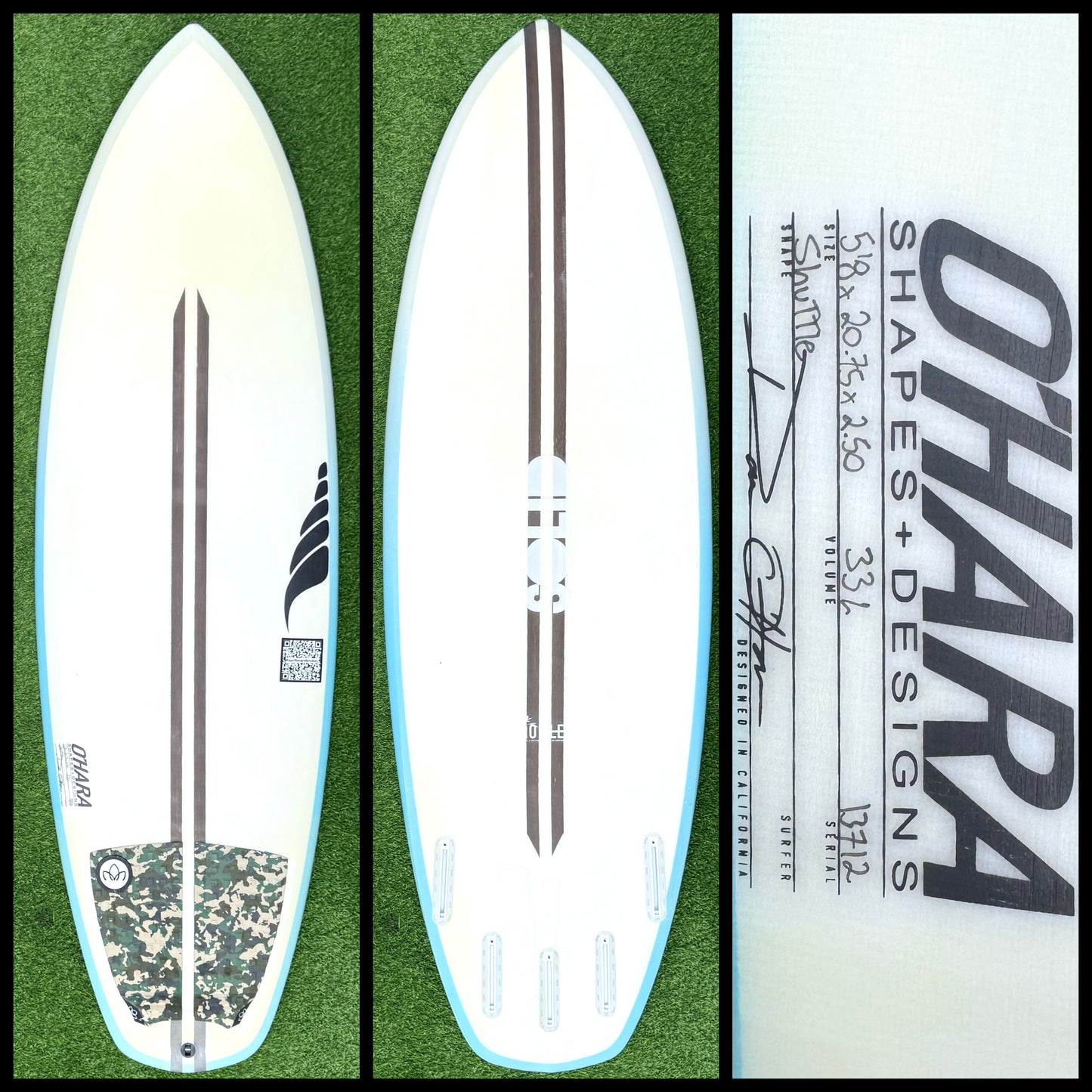 Solid Surfboard 5’8 33L (USED)