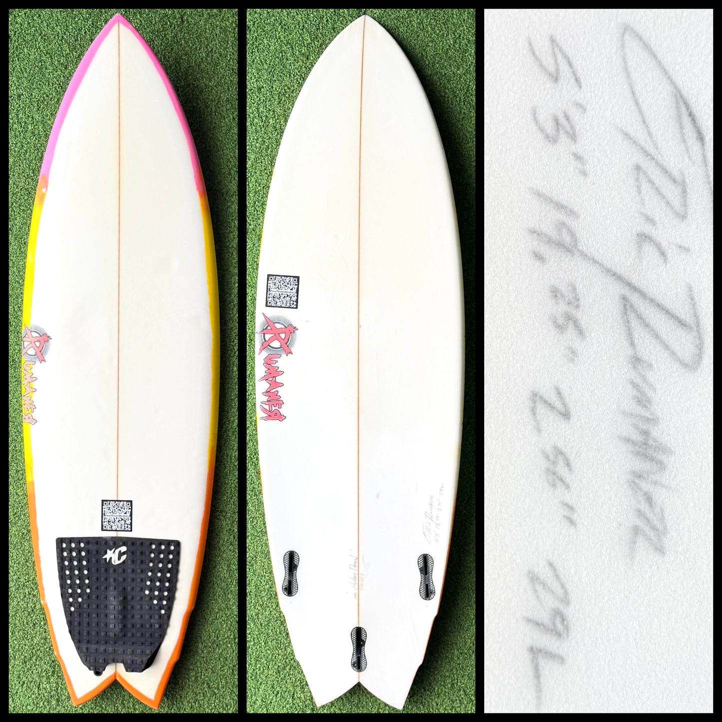 Rumaner Surfboard 5'3 29L (USED)