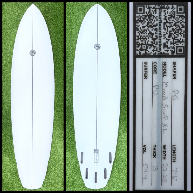 Surfboardbroker Surfboard 7'6 54L (NEW)