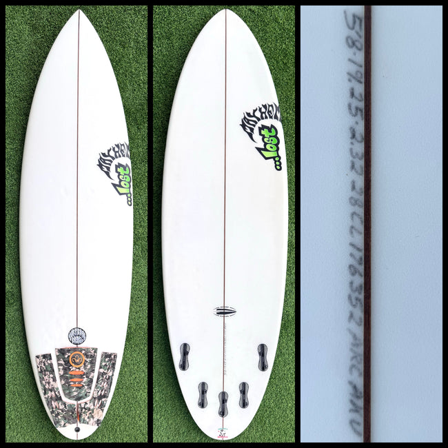 5’8  28L Lost Surfboard - CA