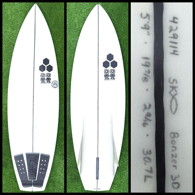 5’9  30L Channel Islands x Campbell Brothers Surfboard