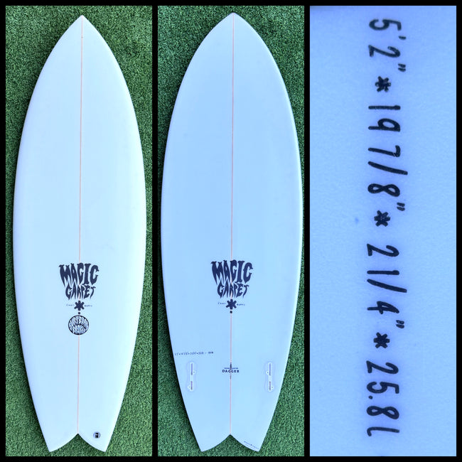 5’2  25L  Magic Carpet Surfboard