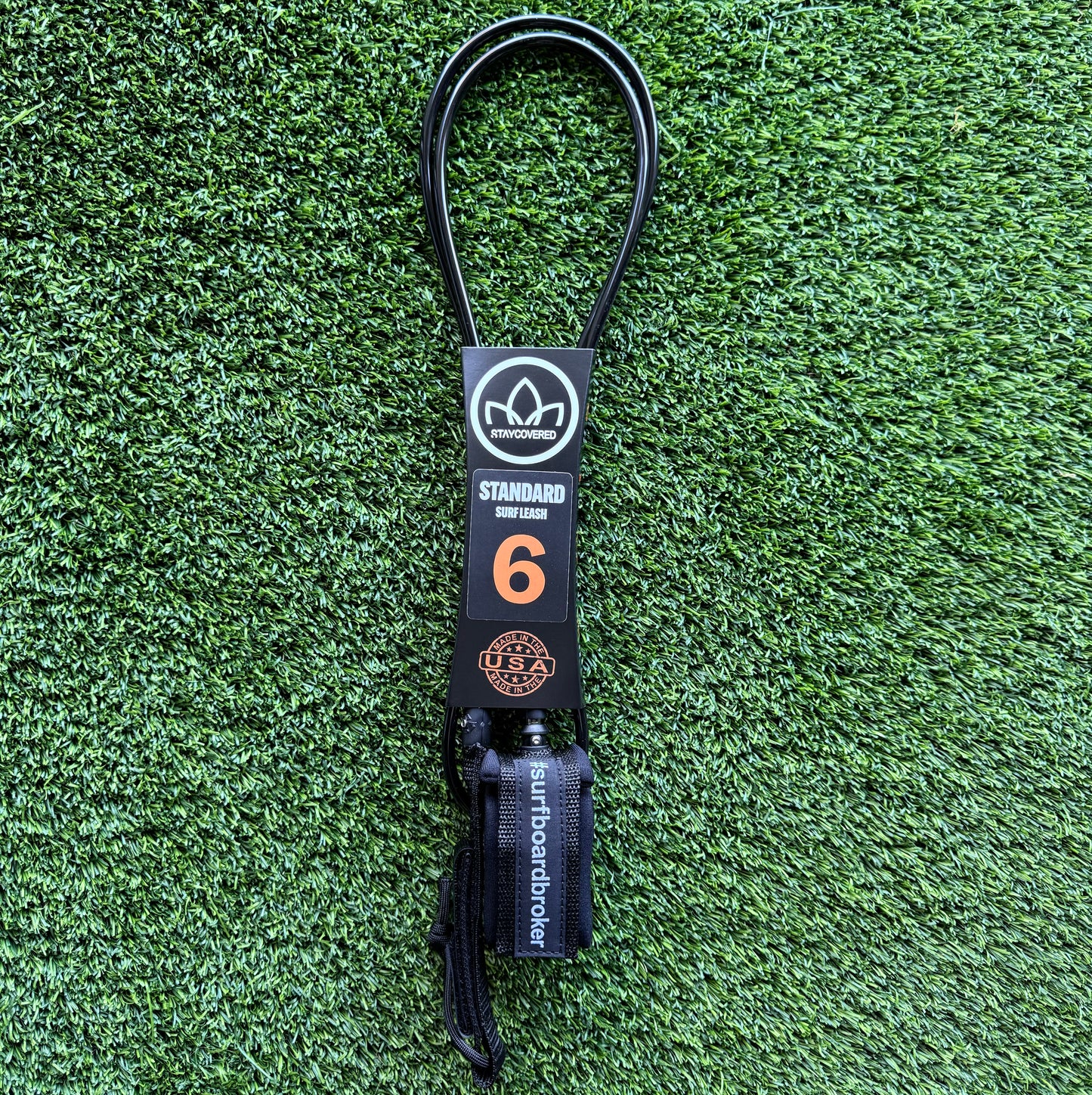 6Ft. #surfboardbroker x Stay Covered Standard Leash