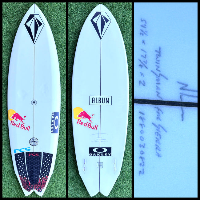 5’1  22L Album x Sierra Kerr Surfboard