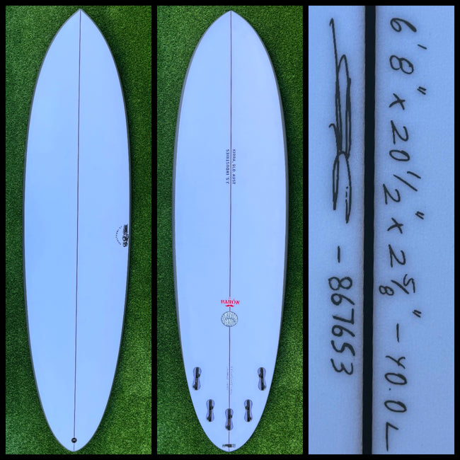 JS Surfboard 6'8 40L (NEW)