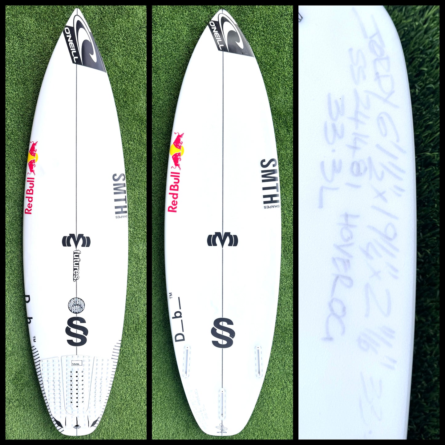 6’1  33L SMTH Shapes x Jordy Smith Surfboard - CA