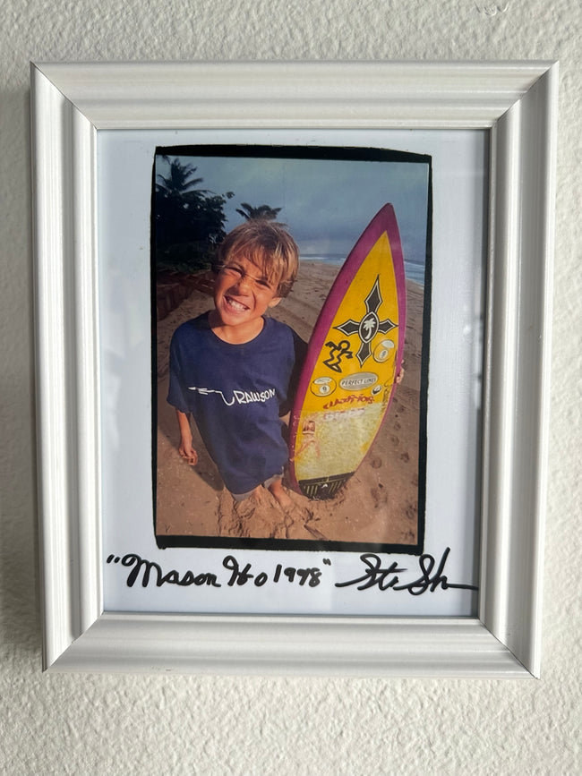 Mason Ho 1998 - Signed tsherms 8"x10" Framed Portrait Photo