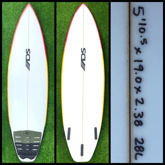 ADS Surfboard 5’10 28L (USED) - Surfboardbroker