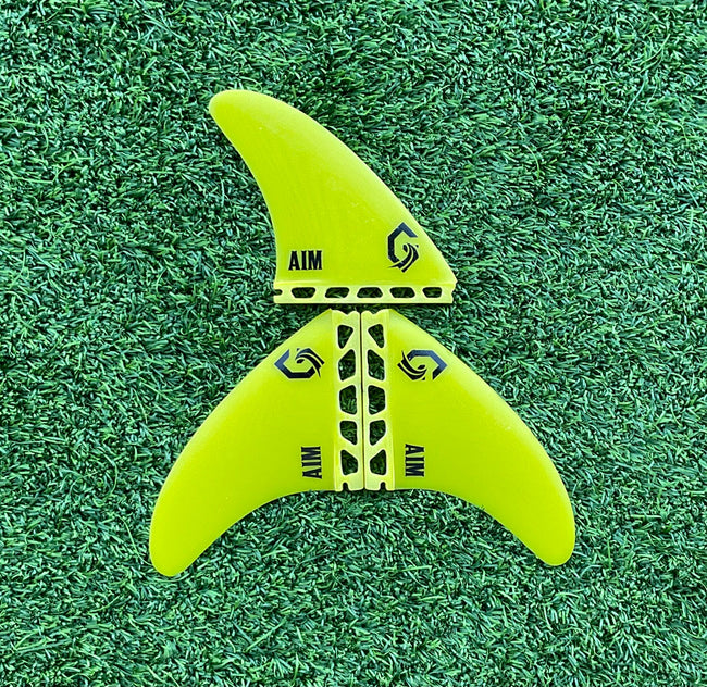 AIM Thruster Fin Set Medium (Used) - Surfboardbroker