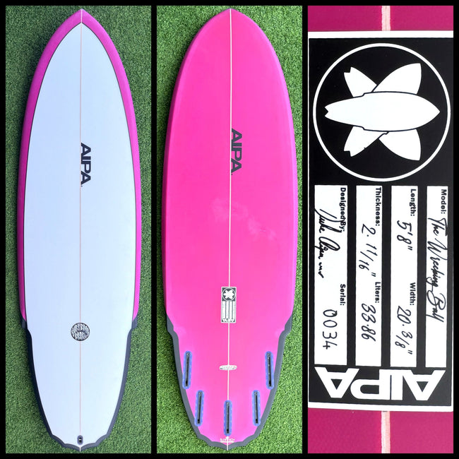 AIPA Surfboard 5'8 33L (NEW) - Surfboardbroker