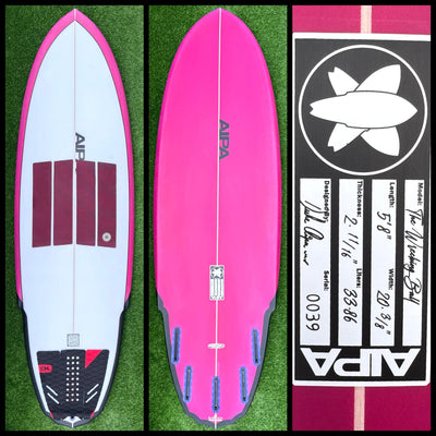 Aipa Surfboard 5’8 33L (USED) - Surfboardbroker