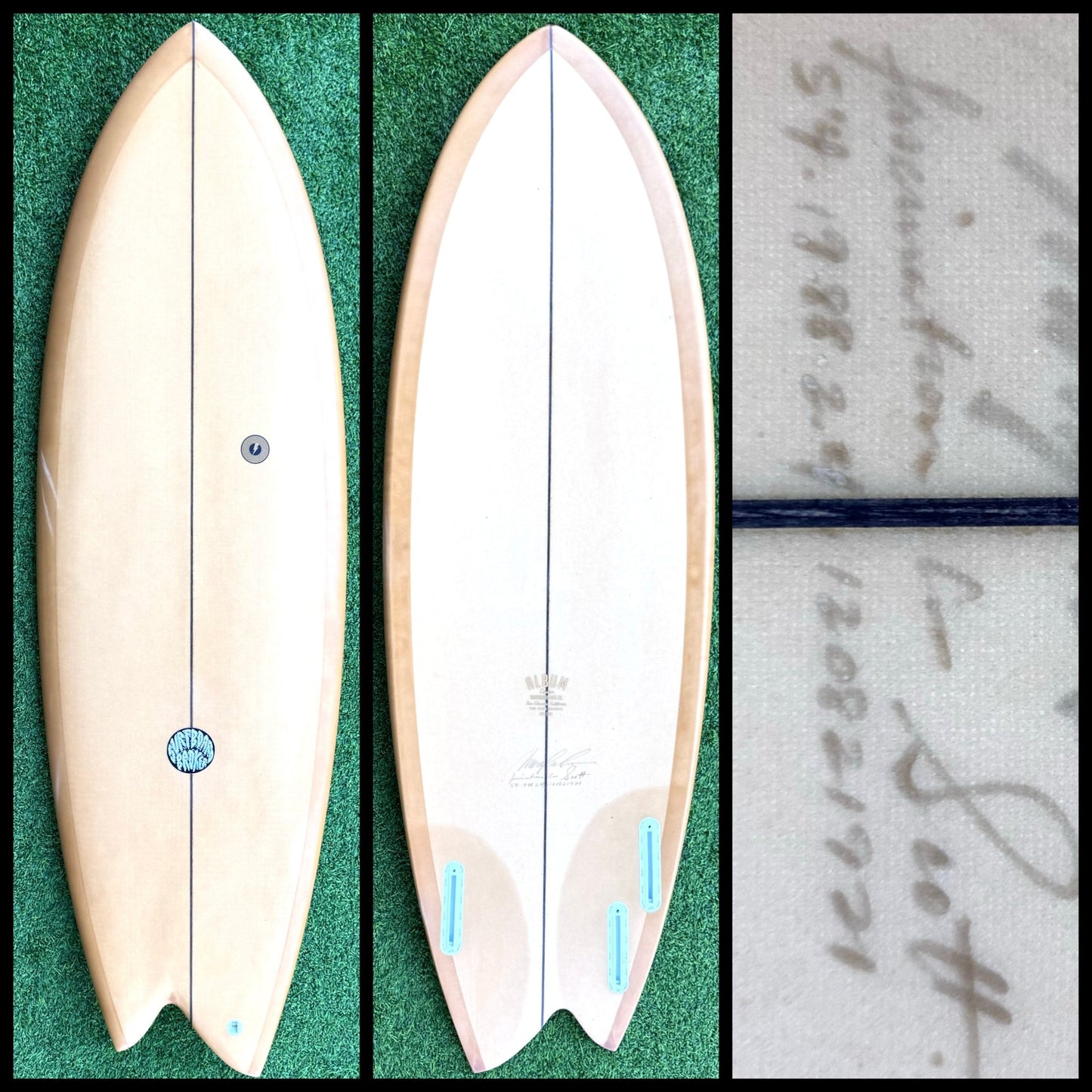 Album Surfboard 5'4 32L (Regular Foot) (USED) - Surfboardbroker