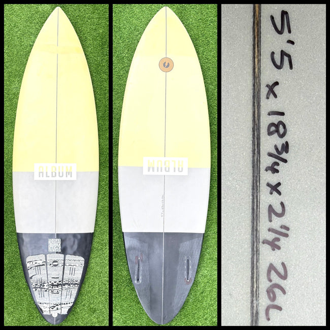 Album Surfboard 5'5 26L (USED) - Surfboardbroker