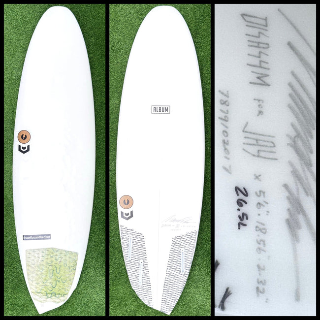 Album Surfboard 5'6 26L (ASYM Goofy Foot) (USED) - Surfboardbroker
