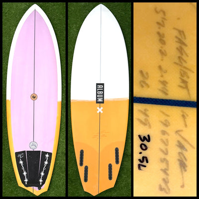 Album Surfboard 5'7 30L Jack Freestone (USED) - Surfboardbroker