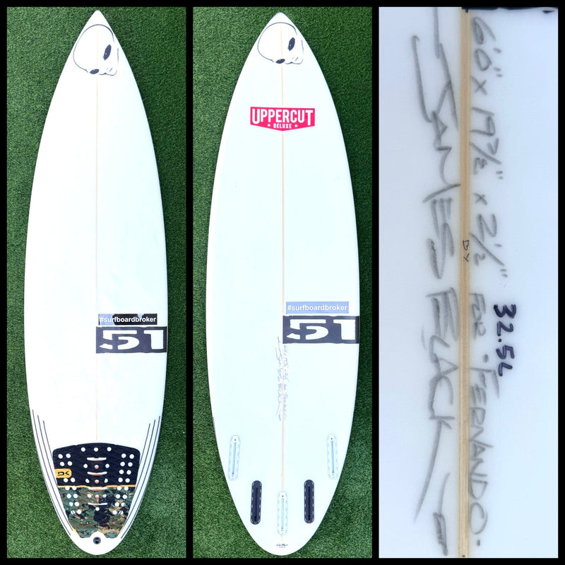 Area 51 Surfboard 6’0 32L (USED) - Surfboardbroker