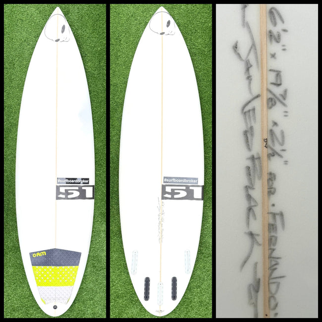 Area 51 Surfboard 6'2 33L (USED) - Surfboardbroker