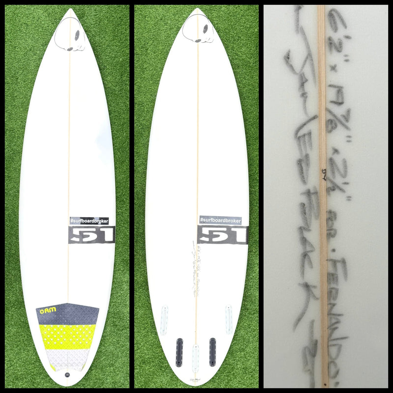 Area 51 Surfboard 6'2 33L (USED) - Surfboardbroker