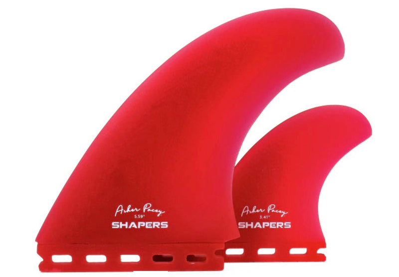 Asher Pacey Twin Fin Set - Red (New) - Surfboardbroker