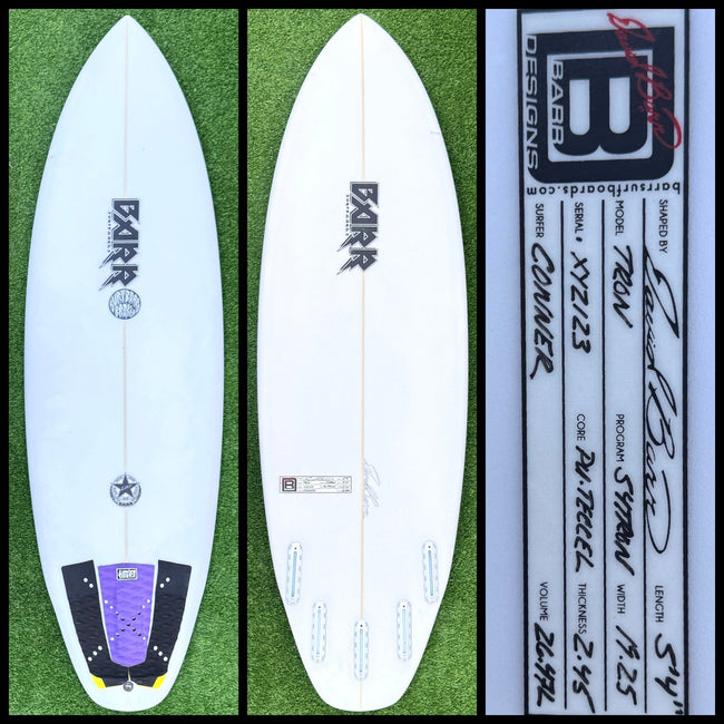 BARR Surfboard 5'4 26L (USED) - Surfboardbroker