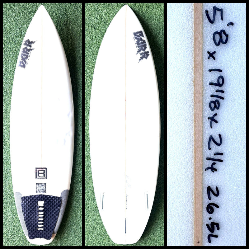 BARR Surfboard 5'8 26L (USED) - Surfboardbroker