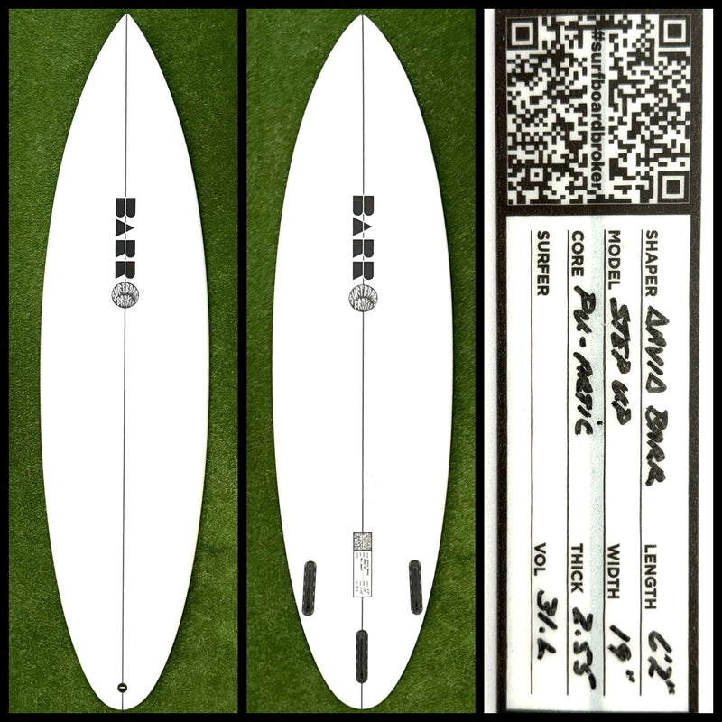 BARR Surfboard 6'2 31L (USED) - Surfboardbroker