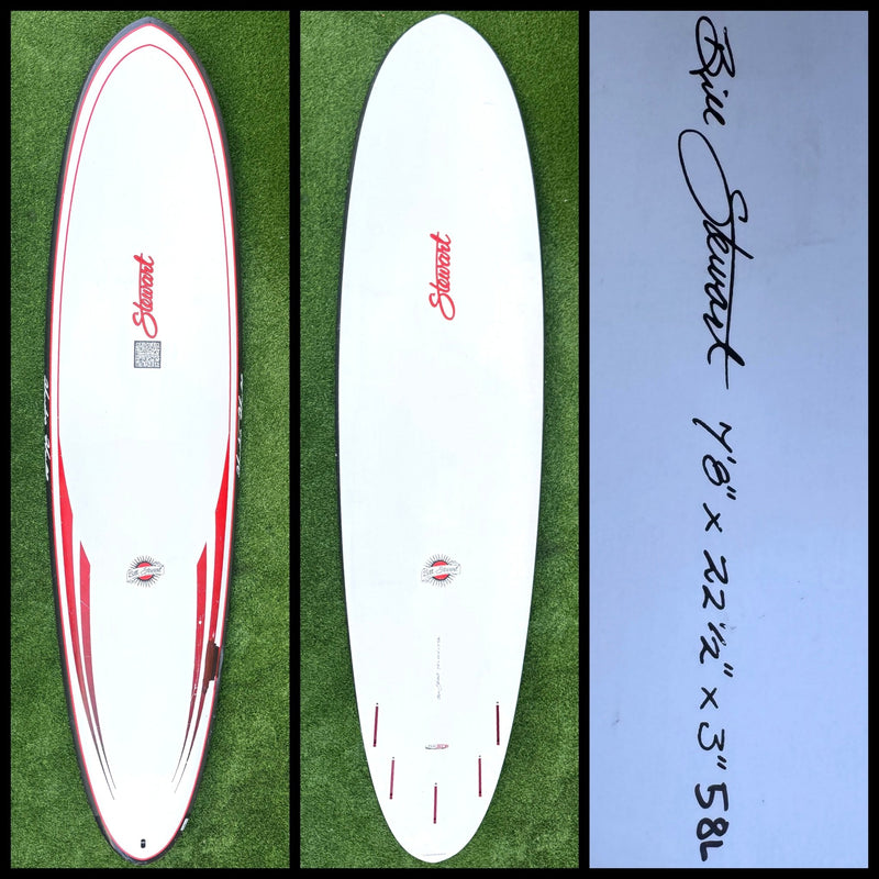 Bill Stewart Surfboard 7’8 58L (USED) - Surfboardbroker