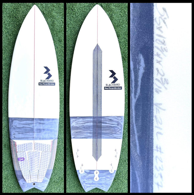 Blackbrid Surfboard 5’5 21L (USED) - Surfboardbroker