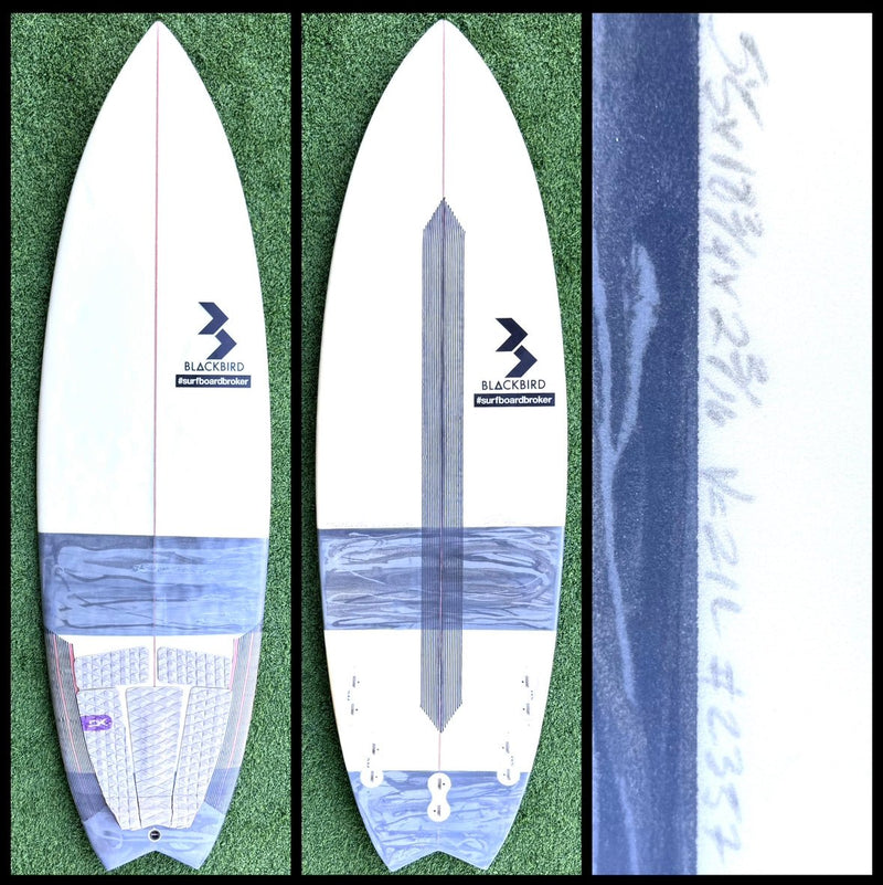 Blackbrid Surfboard 5’5 21L (USED) - Surfboardbroker