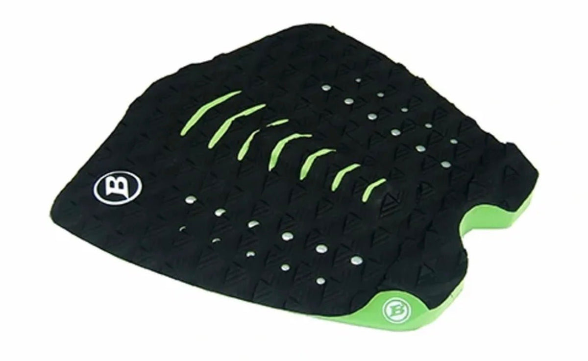 BLOCKSURF Traction Pad Nugget Black & Green (NEW) - Surfboardbroker