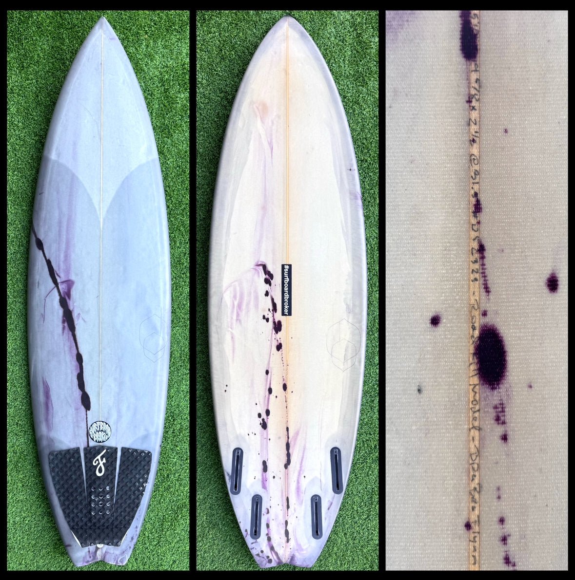 Bra Bra Surfboard 5’10 31L For Flynn Novak (USED) - Surfboardbroker