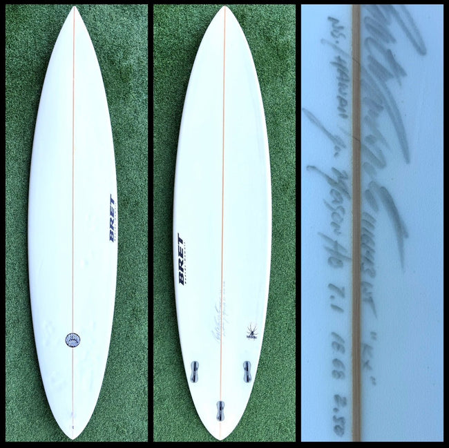 Bret Surfboard 7'1 34L Mason Ho (USED) - Surfboardbroker