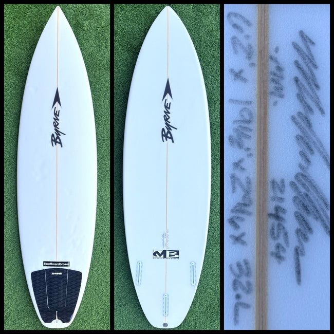 Byrne Surfboard 6'2 32L (USED) - Surfboardbroker