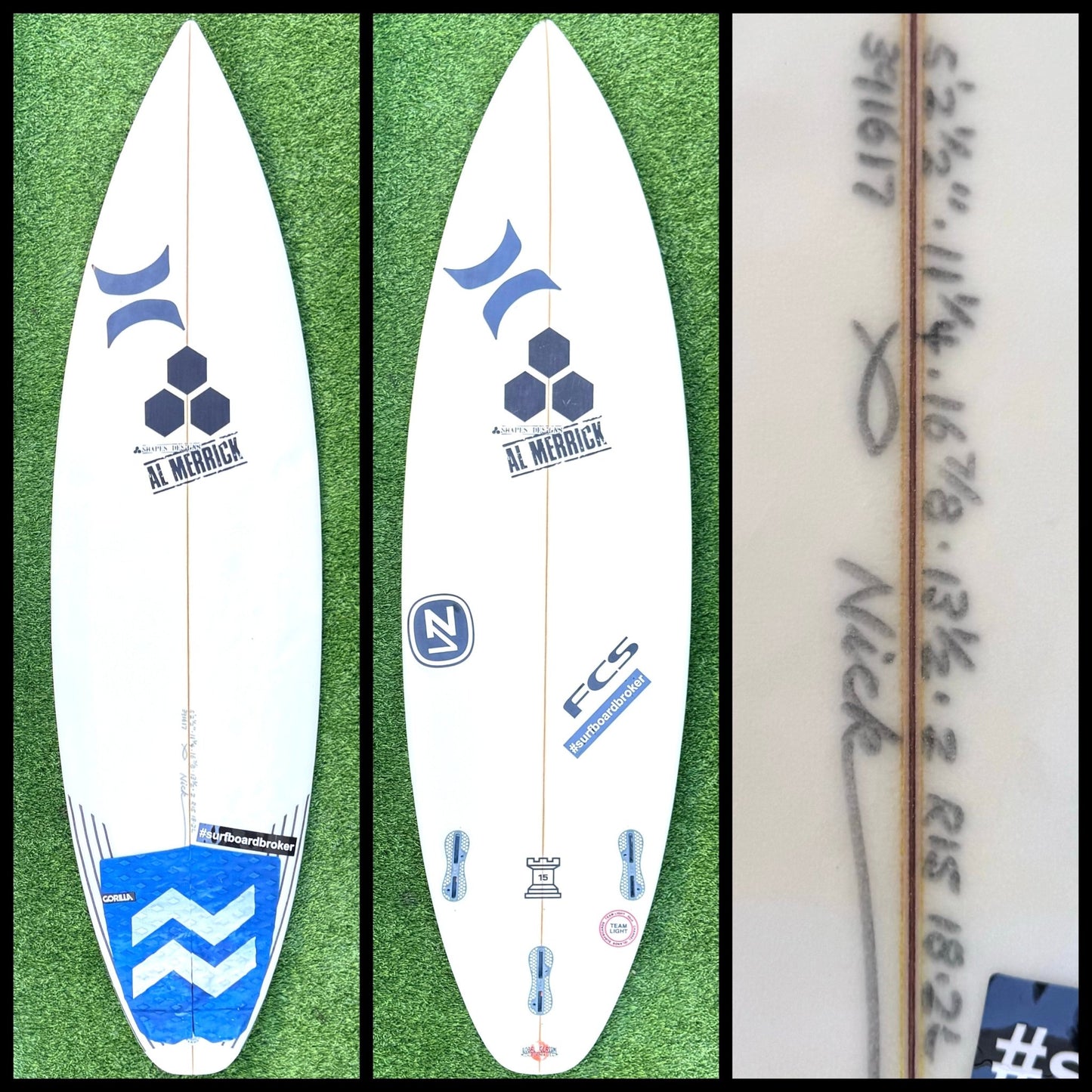 Channel Islands Surfboard 5'2 18L Nick Marshall (USED) - Surfboardbroker