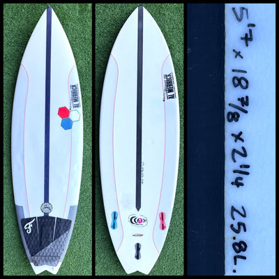 Channel Islands Surfboard 5'7 25L (USED) - Surfboardbroker