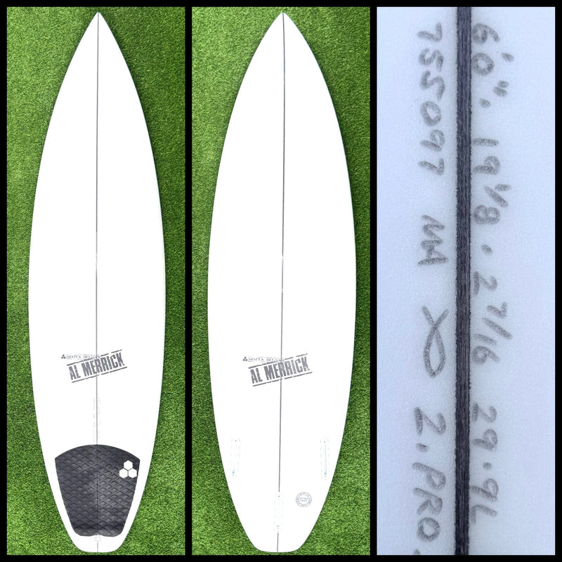 Channel Islands Surfboard 6'0 29L (USED) - Surfboardbroker