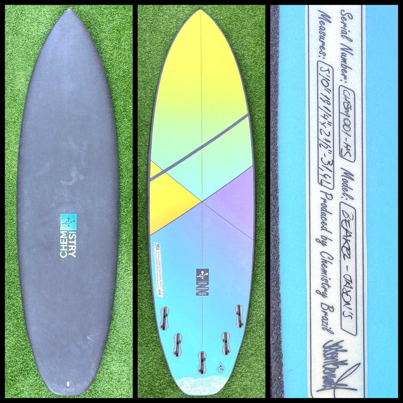 Chemistry Surfboard 5'10 31L (USED) - Surfboardbroker