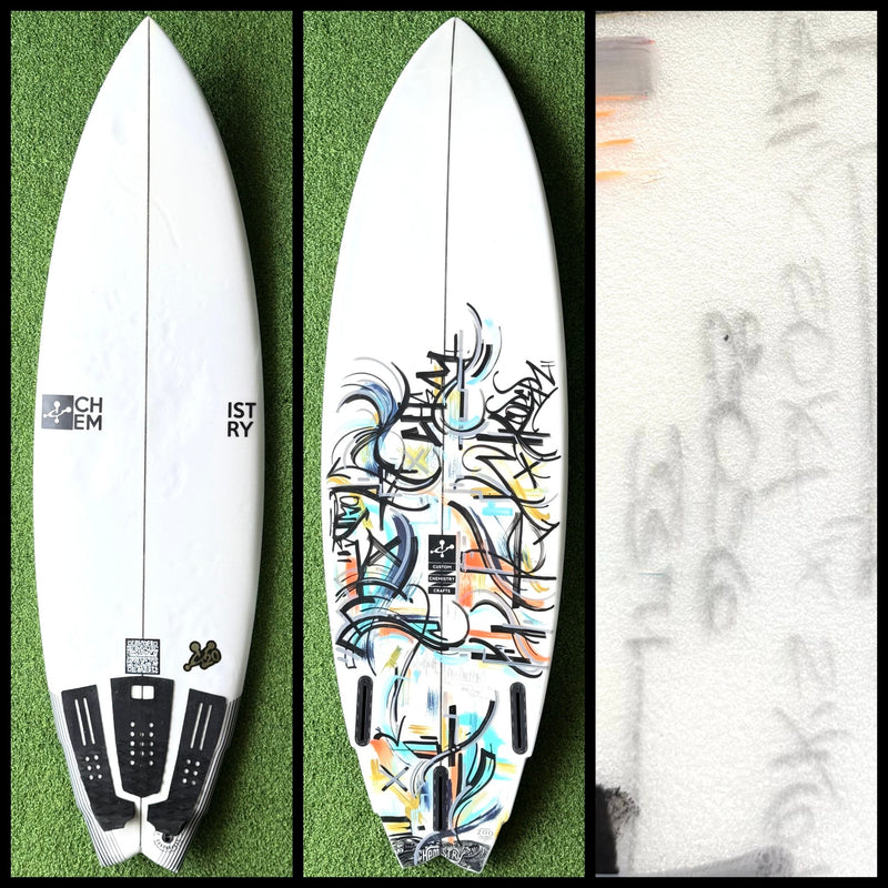 Chemistry Surfboard 5'11 33L (USED) - Surfboardbroker