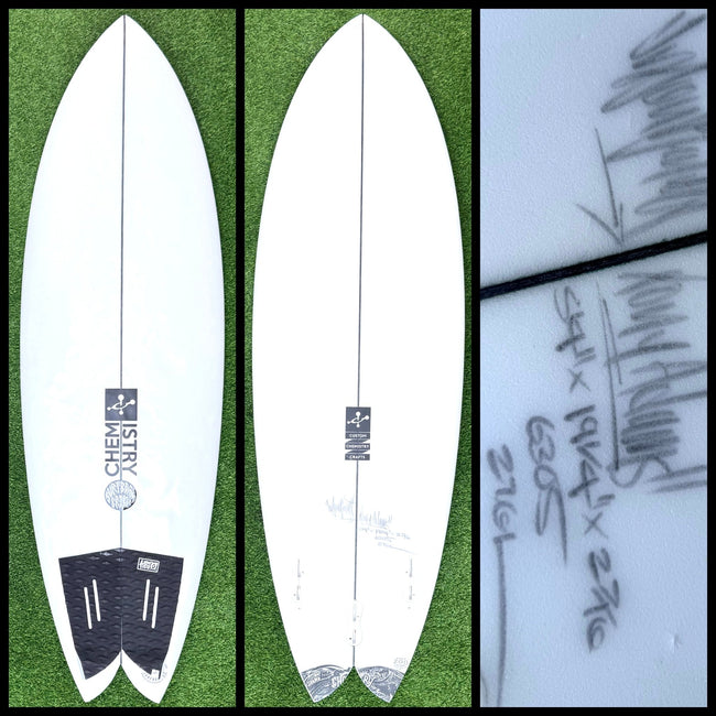 Chemistry Surfboard 5’4 27L (USED) - Surfboardbroker