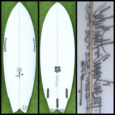 Chemistry Surfboard 5'5 27L (NEW) - Surfboardbroker