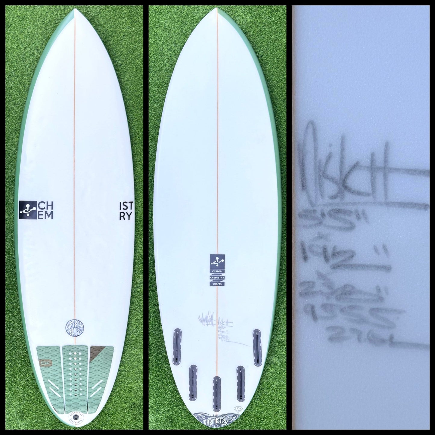 Chemistry Surfboard 5'5 27L (USED) - Surfboardbroker