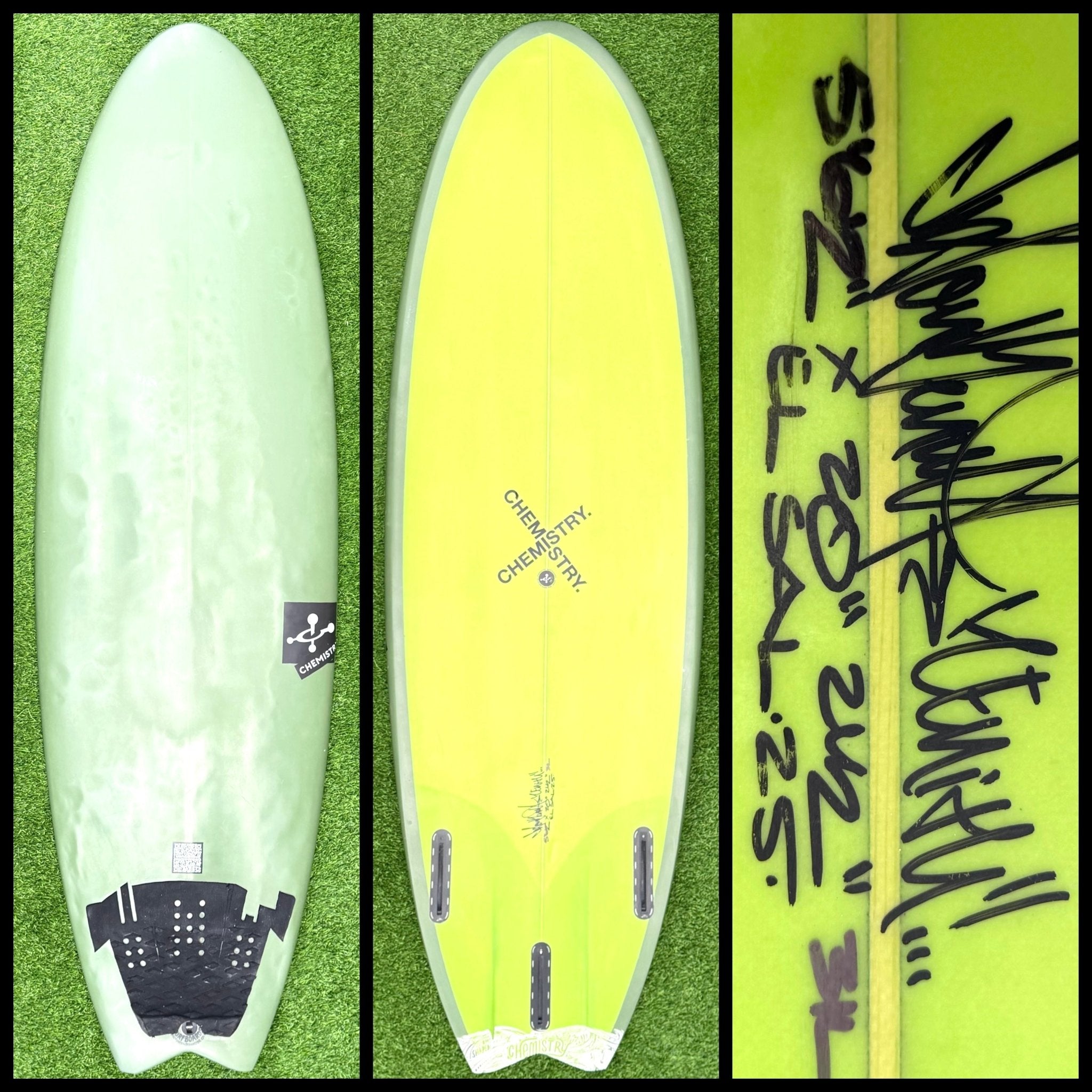 Chemistry Surfboard 5'6 31L Jason Bennett (USED) – Surfboardbroker