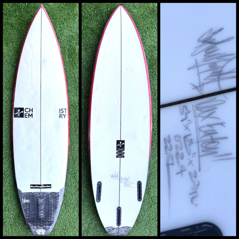 Chemistry Surfboard 5'7 22L (USED) - Surfboardbroker