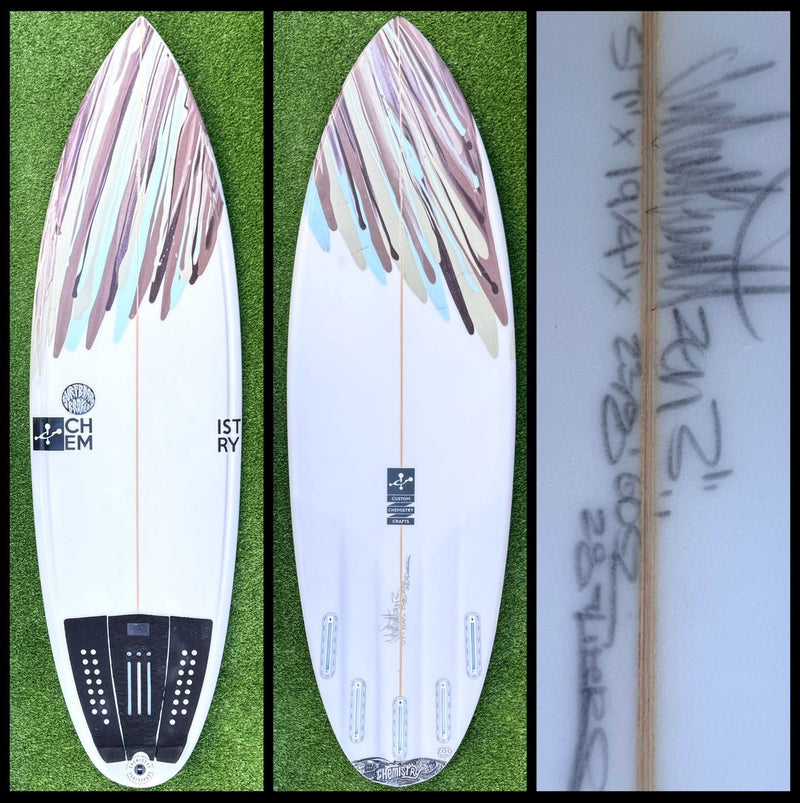 Chemistry Surfboard 5'7 28L (USED) - Surfboardbroker