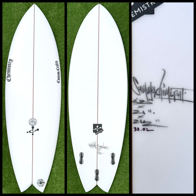 Chemistry Surfboard 5'8 32L (NEW) - Surfboardbroker