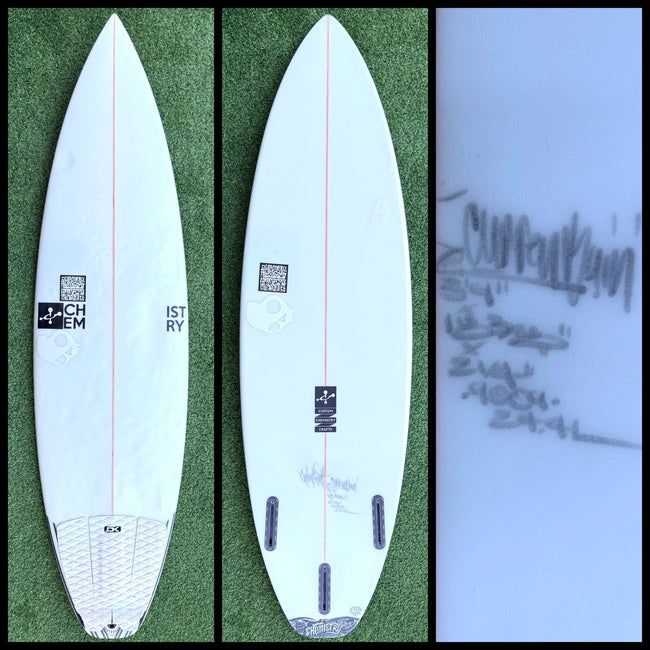 Chemistry Surfboard 5'9 24L Curren Bain (USED) - Surfboardbroker