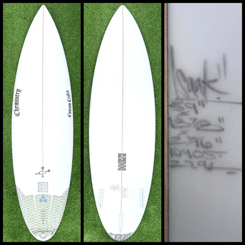 Chemistry Surfboard 5’9 27L (USED) - Surfboardbroker