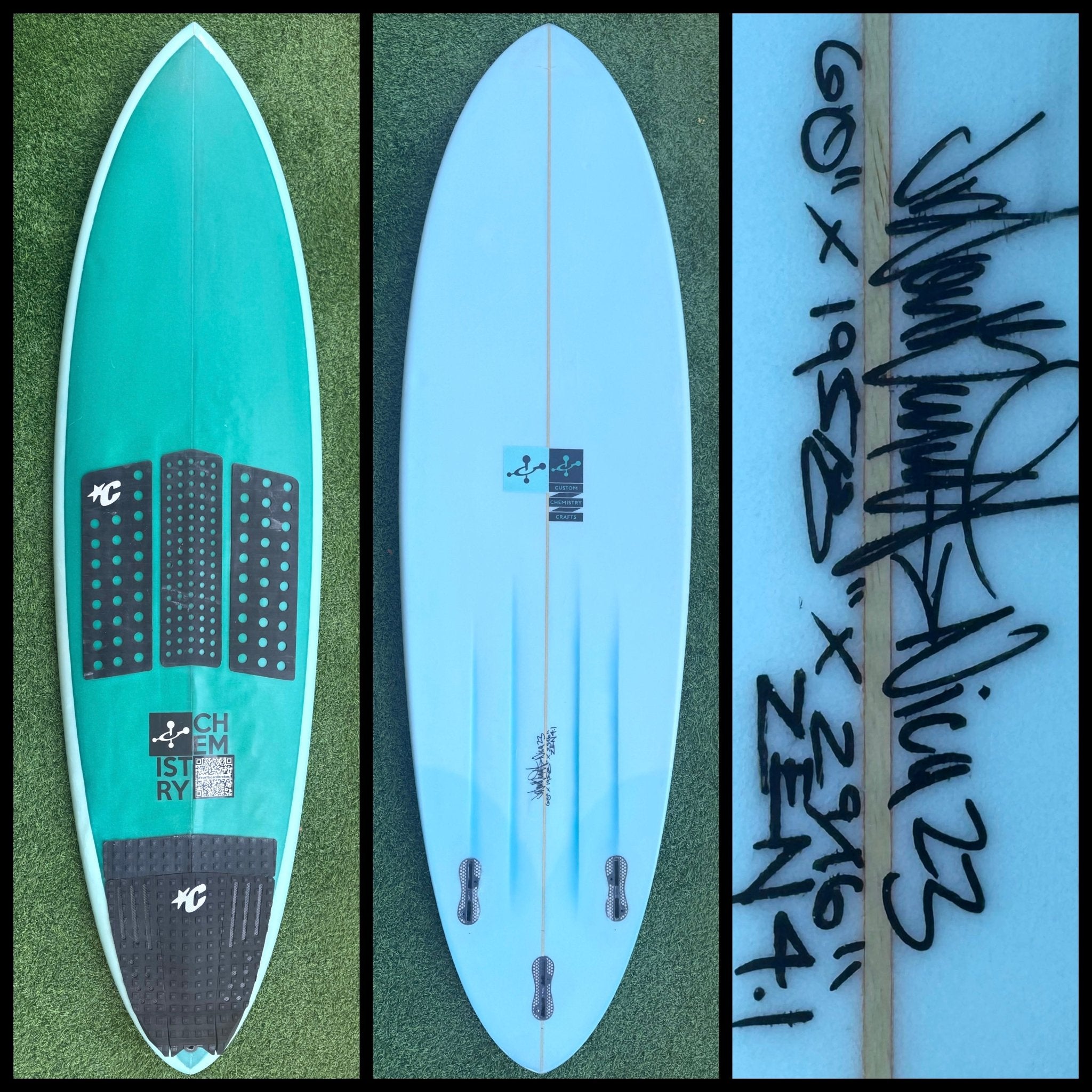 Chemistry Surfboard 6'0 34L (USED) – Surfboardbroker