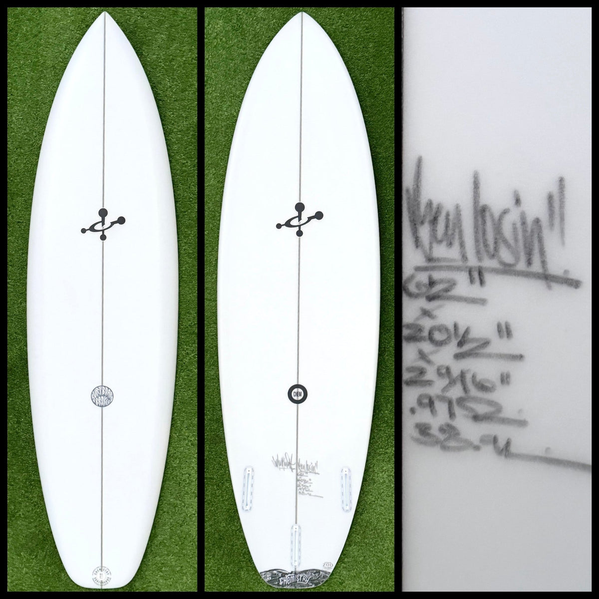 Chemistry Surfboard 6'2 38L (NEW) - Surfboardbroker