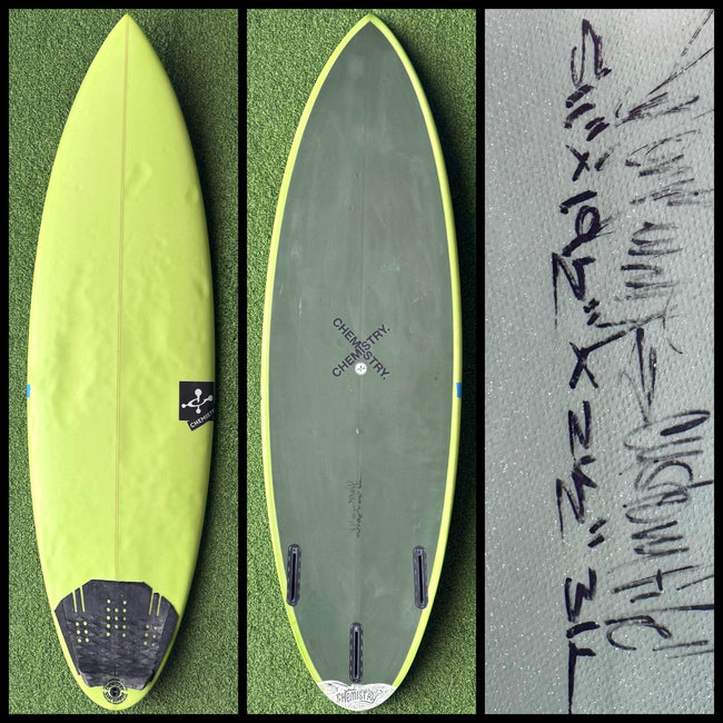 Chemistry Surfboards 5'11 31L (USED) - Surfboardbroker